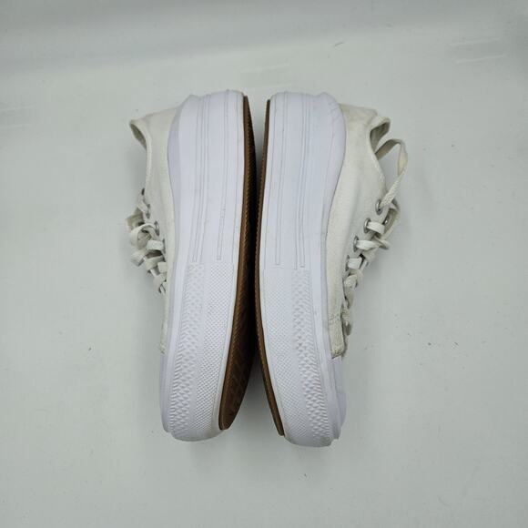 Converse Chuck Taylor All Star Move Platform Sneakers White Women’s Size 9 - Picture 6 of 7